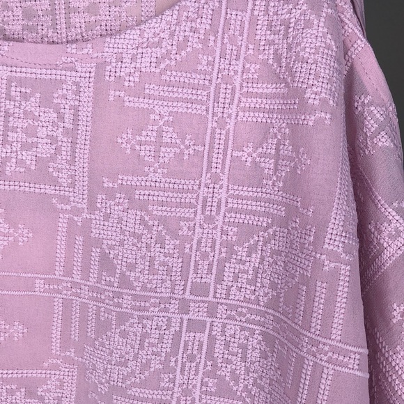 Mauve 2 piece skirt set - Picture 7 of 9